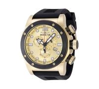 Invicta Sea Hunter 48980 Orologio da Uomo - Impermeabile - Analogico - Movimento Quarzo - acciaio inossidabile con quadrante oro - 52mm
