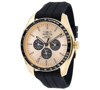 Invicta Specialty 45969 Orologio da Uomo - Impermeabile - Analogico - Movimento Quarzo - acciaio inossidabile con quadrante oro - 44mm