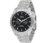 Invicta Specialty 45974 Orologio da Uomo - Impermeabile - Analogico - Movimento Quarzo - acciaio inossidabile con quadrante nero - 44mm