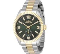 Invicta Specialty 49386 Orologio da Uomo - Impermeabile - Analogico - Movimento Quarzo - acciaio inossidabile con quadrante verde - 43mm
