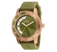 Invicta Specialty - Orologio da Uomo in Acciaio Inossidabile con Movimento al Quarzo - 45 mm, Oro Rosa/Verde