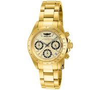 Invicta Speedway 14931 - Orologio da polso donna, acciaio inox, colore: oro