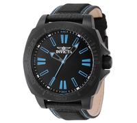 Invicta Speedway 46307 Orologio da Uomo - Impermeabile - Analogico - Movimento Quarzo - acciaio inossidabile con quadrante nero - 46mm