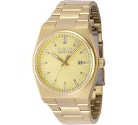 Invicta Speedway 48398 Orologio da Uomo - Impermeabile - Analogico - Movimento Quarzo - acciaio inossidabile con quadrante oro - 40mm