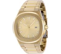 Invicta Speedway 48520 Orologio da Uomo - Impermeabile - Analogico - Movimento Quarzo - acciaio inossidabile con quadrante oro - 41mm