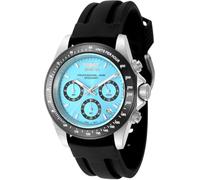 INVICTA Speedway 50490 - Orologio da uomo, impermeabile, analogico, movimento al quarzo, in acciaio inossidabile con quadrante blu, 40 mm