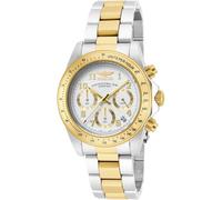 Invicta Speedway Orologio da Uomo in acciaio inossidabile con movimento Quarzo - 39mm, Argento / Bicolore