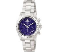 Invicta Speedway Orologio da Uomo in acciaio inossidabile con movimento Quarzo - 39mm, Argento / Blu