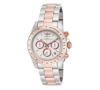 Invicta Speedway ILE6932A Orologio da Uomo - Impermeabile - Analogico - Movimento Quarzo - acciaio inossidabile con quadrante argento - 39mm