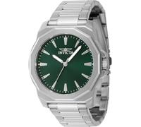 Invicta Speedway Orologio Uomo Quarzo - Acciaio Inossidabile - 42mm, Argento/Verde