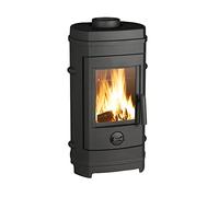 Invicta - Stufa a legna in ghisa Remilly, 7 kW, superficie di riscaldamento da 40 a 85 m², flamme verte, 7 stelle
