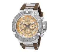 INVICTA Subaqua Poseidon 48559 - Orologio da uomo, impermeabile, analogico, movimento al quarzo, in acciaio inossidabile con quadrante oro, 55 mm