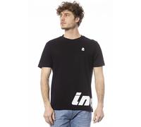 Invicta - T-shirt in cotone con logo grande a manica corta - -Tops -Uomo -Nero -S