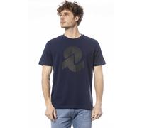 Invicta - BIG Logo T-shirt davanti e dietro - - Tops - Uomo - Blu - M
