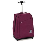 Invicta Trolley Scuola Benin, Viola, 2 in 1, Doppio Uso, con Spallacci Uso Zaino, Maxi Capienza, Scuola, Viaggio, Unisex