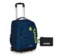 Invicta Trolley Scuola Bump Change Line Color, Blu, 2 in 1, Zaino Doppio Scompar