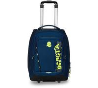 Invicta Trolley Scuola Bump Change Line Color, Blu, 2 in 1, Zaino Doppio Scomparto Con Carrello Fisso, Tasca PC, Tasca Borraccia, Tasca Con Organizer e Crossover System, Zaino Viaggio