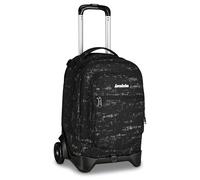 Trolley Scuola Zaino Invicta Plug Fantasy Black Double 34 Litri