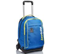 Invicta Trolley Scuola Sganciabile New Tech, Blu, 3 in 1 Spallacci per uso zaino, Zaino Scuola Bambini e Ragazzi