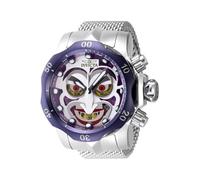 Invicta Venom 48168 Orologio da Uomo - Impermeabile - Analogico - Movimento Quarzo - acciaio inossidabile con quadrante argento - 54mm