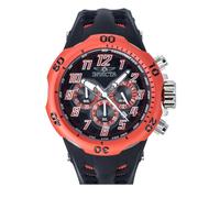 Invicta Venom Hydra GMT Silicone Strap Black Dial 48237 200M Mens Watch