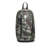 Invicta Zaino A Tracolla Cross-Body Bag, Verde Militare Camouflage, New Way, Zaino Mono Spalla Con Tracolla Reversibile, Viaggio & Tempo libero, Unisex