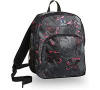 Invicta Zaino Benin M, Dark Bloom, Nero, 28 Lt, Doppio Scomparto, Scuola e Tempo Libero, Per ragazzi e ragazze