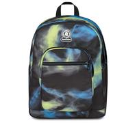 Invicta Zaino Scuola Doppio Scomparto Dial Fantasy, Nero, Tasca Porta Borraccia, Tasca per PC 14", Maxi Capienza, Zaino Scuola, Bambino e Ragazzo