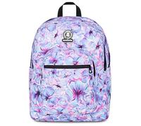 Invicta Zaino Scuola Doppio Scomparto Dial Fantasy, Lilla, Tasca Porta Borraccia, Tasca per PC 14", Maxi Capienza, Zaino Scuola, Bambina e Ragazza