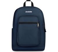 Invicta Zaino Jelek Plain, Blu, 34 L, Doppio Scomparto, Doppia tasca frontale, Tasca interna con organizer, Tasca porta pc o tablet, Tasca portaborraccia, Scuola media e superiore, Ragazza, Ragazzo