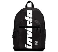 Invicta Zaino JELEK PLAIN LOGO - Nero - Doppio scomparto - 38 LT