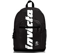 INVICTA Zaino, JELEK, Zaino Doppio Scomparto -Tasca Porta PC, Tasca Porta Borraccia, Zaino Scuola, Viaggio & Tempo Libero, Maxi Capienza 38 LT
