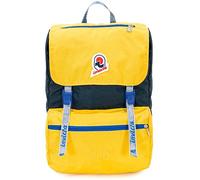 Invicta Zaino Jolly Vintage, Giallo/Blu, Tasca Porta Pc 13'', Viaggio y Tempo Libero, 18 Lt, Per Uomo Donna