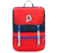 Invicta Zaino Jolly Vintage, Rosso/Blu, Tasca Porta Pc 13'', Viaggio y Tempo Libero, 18 Lt, Per Uomo Donna