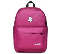 Invicta Zaino Scuola LAB, Fucsia - Zaino Doppio Scomparto - Tasca Organizer, Tasca porta PC, Tasche laterali porta borraccia - Eco Material