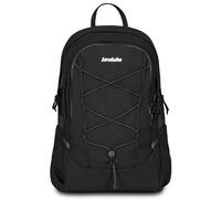Invicta Zaino Lavoro Act Plus, Nero, Doppio Scomparto Con Tasca PC 14", Tasca Borraccia e Fondo Rinforzato, Zaino Capiente e Versatile da 29 L Per Ufficio e Università, Per Uomo e Donna
