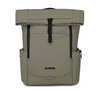 Invicta Zaino Lavoro Invict-Act Fold, Grigio, Monoscomparto Con Tasca PC 15,6", Tasca Borraccia e Fondo Rinforzato, Zaino Capiente 32 L Per Ufficio e Università, Per Uomo e Donna