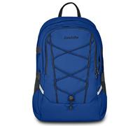 Invicta Zaino Lavoro Invict-Act Plus, Blu, Doppio Scomparto Con Tasca PC 14", Tasca Borraccia e Fondo Rinforzato, Zaino Capiente e Versatile da 29 L Per Ufficio e Università, Per Uomo e Donna
