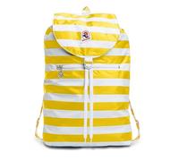 Invicta Zaino Minisac Next, Giallo, Richiudibile e Tascabile, Viaggio y Tempo Libero, Zainetto Uomo Donna a Righe, Packable