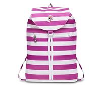 INVICTA Zaino, MINISAC NEXT, Richiudibile e Tascabile, Viaggio & Tempo Libero, Zainetto Uomo Donna a Righe, ICONA, PACKABLE