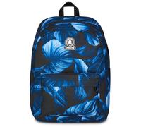 Invicta Zaino Monoscomparto Ollie Fantasy, Blu, Tasca Porta Borraccia, Tasca per PC 14", Zaino Scuola, Bambina e Ragazza