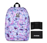 Invicta Zaino Monoscomparto Ollie Fantasy, Lilla, Tasca Porta Borraccia, Tasca p