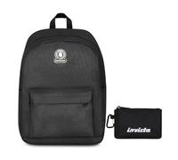 Invicta Zaino Monoscomparto Ollie Solid, Nero, Tasca Porta Borraccia, Tasca per