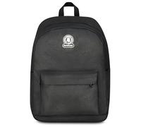 Invicta Zaino Monoscomparto Ollie Solid, Nero, Tasca Porta Borraccia, Tasca per PC 14", Zaino Scuola, Ragazza e Ragazzo