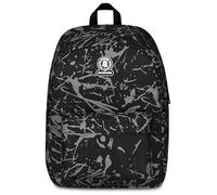 Invicta Zaino Monoscomparto Ollie Fantasy, Grigio, Tasca Porta Borraccia, Tasca per PC 14", Zaino Scuola, Ragazza e Ragazzo