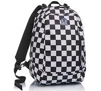 Invicta Zaino Reversibile, Twist Eco-Material, Nero, 2in 1in Fantasia e Tinta Unita, Scuola & Tempo Libero
