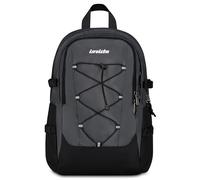 Invicta Zaino Scuola Act Plus, Grigio, 29L, Doppio Scomparto, Tasca interna con organizer, Tasche laterali portaborraccia, Scomparto interno porta pc, Scuola media e superiore, Ragazzo, Ragazza