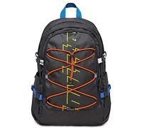 Invicta Zaino Scuola Act Plus, Nero, New Way Logo, Zaino Doppio Scomparto con Tasca Porta PC, Tasca Porta Borraccia, Tasca con Organizer, Grande Confort, Zaino Viaggio, Lavoro