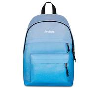 Invicta Zaino Scuola American Fantasy Shine, Celeste, 23 L, Effetto brillantini, Monoscomparto, Doppia tasca frontale, Scomparto interno porta pc o tablet, Scuola media e superiore, Ragazza