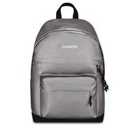 Invicta Zaino Scuola American Metallic, Grigio, Zaino Mono Scomparto con Tasca Porta PC 13'', 23 L, Zaino Scuola Superiore, Università e Tempo Libero, Per Ragazza e Ragazzo
